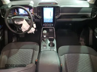 2024 Ford Ranger XLT with VIN 1FTER4HH4RLE47021, listed as a Copart auction lot 48300155 with 4,444 mi miles and Salvage Title. Bid and sale history available at carsss.com. Image 8.