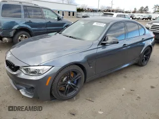 2016 BMW M3 with VIN WBS8M9C5XG5E68961, listed as a Copart auction lot 79859313 with 65,345 mi miles. Bid and sale history available at carsss.com. Image 1.