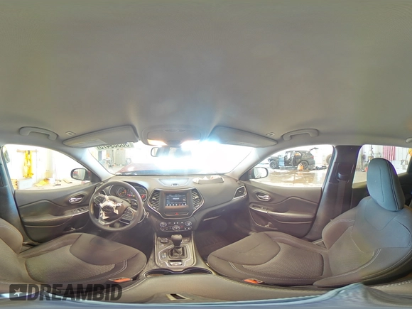 2019 Jeep Cherokee Latitude with VIN 1C4PJMCX0KD156840, listed as a Copart auction lot 56309475 with 25,320 mi miles and Salvage title. Bid and sale history available at DreamBid. Image 15.