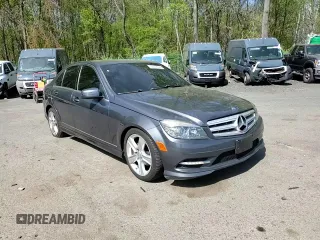 2011 Mercedes-Benz C 300 Sport with VIN WDDGF8BB9BR165933, listed as a Copart auction lot 55478725 with 135,734 mi miles and Salvage title. Bid and sale history available at DreamBid. Image 13.