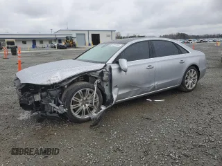 2015 Audi A8 L 4.0T with VIN WAU32AFD2FN019083, listed as a Copart auction lot 45976045 with 83,724 mi miles and Salvage Title. Bid and sale history available at carsss.com. Image 1.