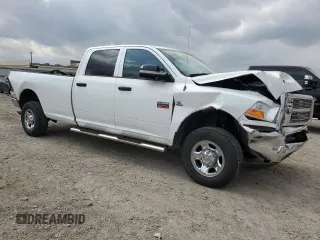2012 Ram 2500 ST with VIN 3C6UD5HL7CG226173, listed as a Copart auction lot 44762735 with 133,183 mi miles and Salvage Title. Bid and sale history available at carsss.com. Image 4.