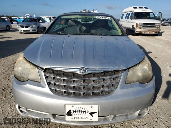 2008 Chrysler Sebring LX with VIN 1C3LC45K78N233950, listed as a Copart auction lot 79689514 with 0 mi miles and Non Repairable. Bid and sale history available at carsss.com. Image 5.
