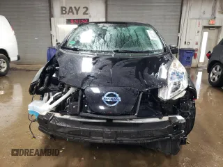 2015 Nissan LEAF S with VIN 1N4AZ0CP6FC334064, listed as a Copart auction lot 49307085 with 42,375 mi miles and Salvage Title. Bid and sale history available at DreamBid. Image 5.