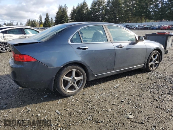 2004 Acura TSX with VIN JH4CL968X4C045374, listed as a Copart auction lot 50431295 with 0 mi miles and Salvage Title. Bid and sale history available at carsss.com. Image 3.