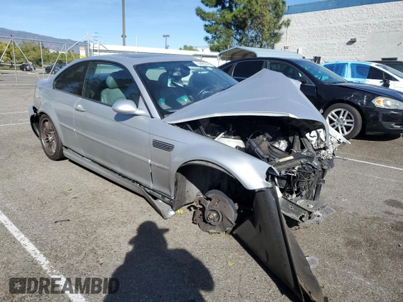 2002 BMW 3 Series M3 with VIN WBSBL93472JR17641, listed as a Copart auction lot 78498394 with 132,972 mi miles and Salvage Title. Bid and sale history available at DreamBid. Image 4.