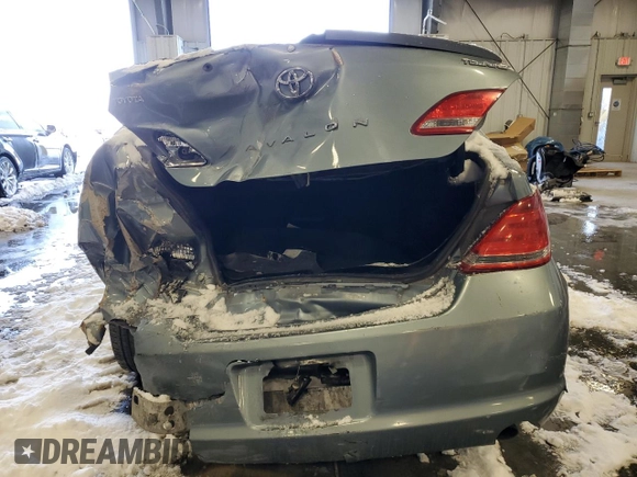 2006 Toyota Avalon XL with VIN 4T1BK36B86U137147, listed as a Copart auction lot 41413035 with Not Provided miles and Salvage Title. Bid and sale history available at DreamBid. Image 6.