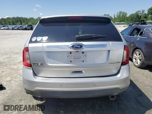 2013 Ford Edge Limited with VIN 2FMDK3KC3DBA14057, listed as a Copart auction lot 57694065 with 250,913 mi miles and Salvage title. Bid and sale history available at DreamBid. Image 6.