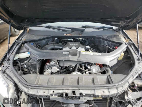 2012 Audi Q7 3.0T S line with VIN WA1DGAFE1CD006449, listed as a Copart auction lot 46405915 with 90,291 mi miles and Salvage Title. Bid and sale history available at carsss.com. Image 12.