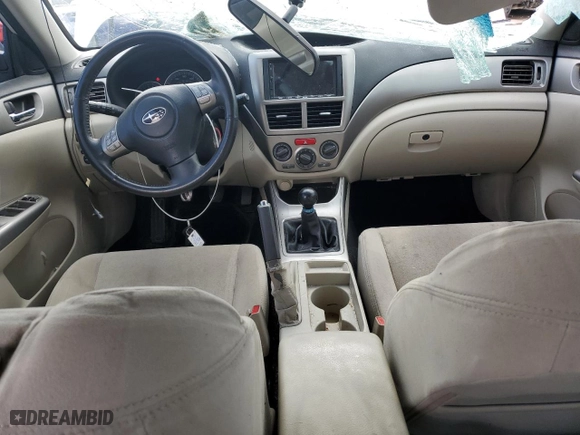 2010 Subaru Impreza Sedan 2.5i Premium with VIN JF1GE6B69AG501665, listed as a Copart auction lot 45104105 with 131,017 mi miles and Salvage Title. Bid and sale history available at carsss.com. Image 8.
