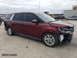 2022 Kia Carnival LXS with VIN KNDNB4H33N6126010, listed as a Copart auction lot 70606774 with 118,721 mi miles and Salvage Title. Bid and sale history available at carsss.com. Image 4.