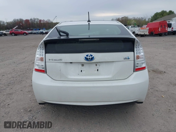 2010 Toyota Prius II with VIN JTDKN3DU7A0112031, listed as a IAAI auction lot 42013151 with 1 mi miles. Bid and sale history available at carsss.com. Image 16.