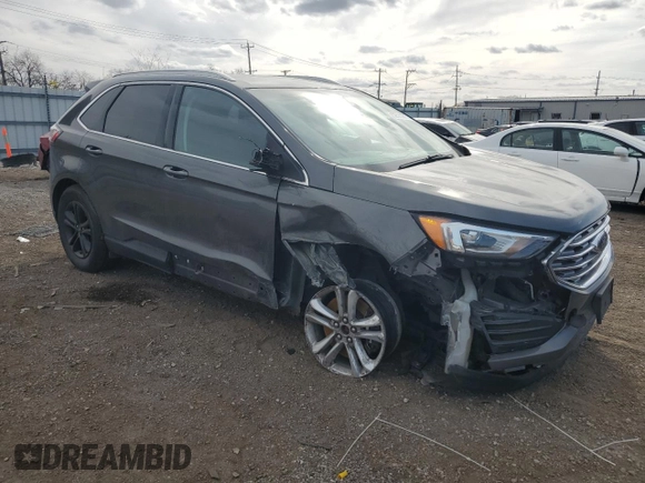 2019 Ford Edge SEL z VIN 2FMPK4J94KBB70789, wystawiony jako Copart lot #52565675 z przebiegiem 82 888 mil mil oraz Szkoda całkowita • Salvage title. Historia ofert i sprzedaży dostępna na DreamBid. Obrazek 4.