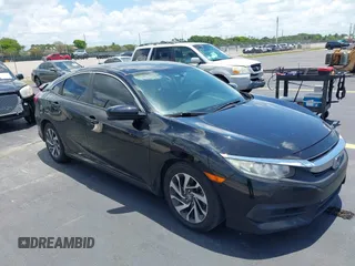 2017 Honda Civic EX z VIN 19XFC2F73HE027892, wystawiony jako IAAI lot #42236183 z przebiegiem 116 503 mil mil oraz . Historia ofert i sprzedaży dostępna na DreamBid. Obrazek 1.