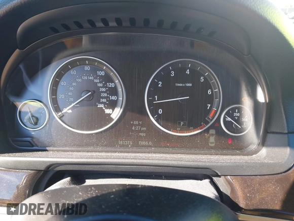 2013 BMW 5 Series 528i with VIN WBAXG5C53DD232909, listed as a IAAI auction lot 41620696 with 181,375 mi miles and . Bid and sale history available at carsss.com. Image 7.