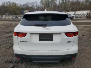 2019 Jaguar F-Pace 25t Premium with VIN SADCJ2FX8KA366087, listed as a Copart auction lot 51307075 with 108,178 mi miles and Salvage title. Bid and sale history available at DreamBid. Image 6.
