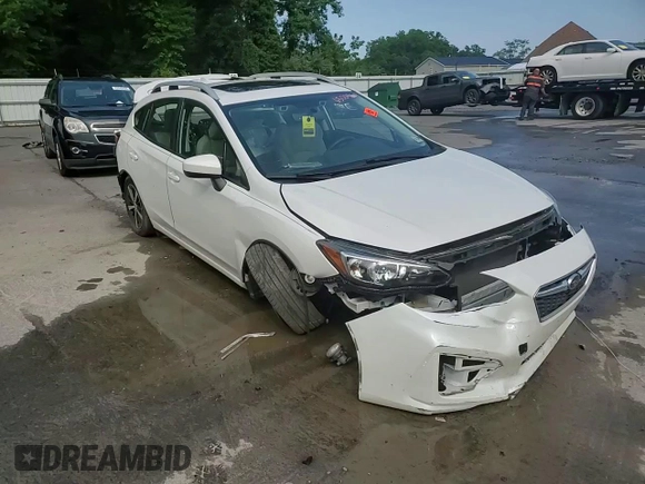 2019 Subaru Impreza Premium z VIN 4S3GTAD62K3753556, wystawiony jako Copart lot #63009014 z przebiegiem Nie podano mil oraz Szkoda całkowita • Salvage title. Historia ofert i sprzedaży dostępna na DreamBid. Obrazek 11.