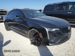 2021 Cadillac CT4 V-Series z VIN 1G6DH5RLXM0124791, wystawiony jako Copart lot #77314844 z przebiegiem 61 452 mil mil oraz Nie do naprawy • Non repairable. Historia ofert i sprzedaży dostępna na DreamBid. Obrazek 4.