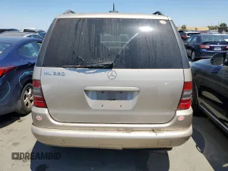 2001 Mercedes-Benz M-Class with VIN 4JGAB54EX1A259944, listed as a Copart auction lot 62058904 with 178,674 mi miles and Clean Title. Bid and sale history available at carsss.com. Image 6.