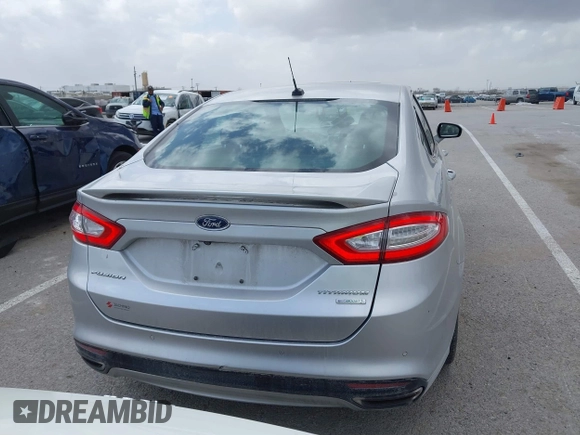 2016 Ford Fusion Titanium with VIN 3FA6P0K9XGR193744, listed as a IAAI auction lot 41839086 with 145,463 mi miles. Bid and sale history available at carsss.com. Image 16.