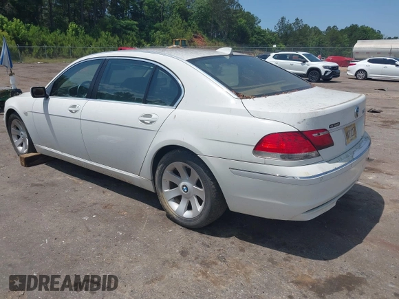 2008 BMW 7 Series 750Li with VIN WBAHN83548DT81010, listed as a IAAI auction lot 42258735 with Not provided miles and . Bid and sale history available at DreamBid. Image 3.