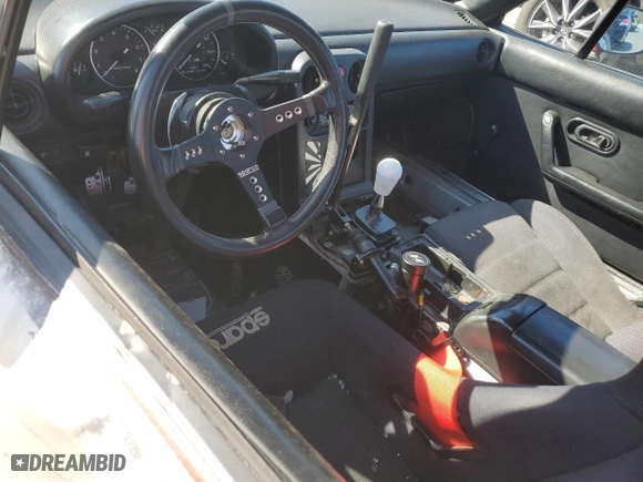 1991 Mazda MX-5 Miata Special Edition with VIN JM1NA3510M1221829, listed as a Copart auction lot 48374675 with 175,617 mi miles and Salvage Title. Bid and sale history available at carsss.com. Image 8.