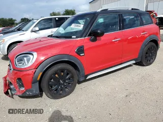2021 MINI Countryman Oxford Edition with VIN WMZ23BR08M3N09286, listed as a Copart auction lot 77888664 with 49,636 mi miles and Non Repairable. Bid and sale history available at carsss.com. Image 1.