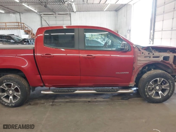 2016 Chevrolet Colorado 4WD Z71 with VIN 1GCGTDE35G1380375, listed as a IAAI auction lot 41775141 with 155,072 mi miles. Bid and sale history available at carsss.com. Image 14.