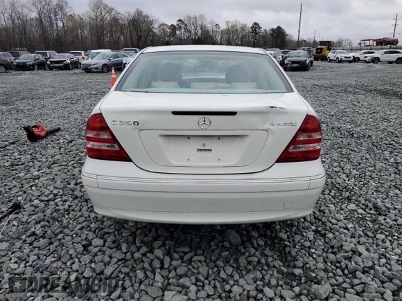 2007 Mercedes-Benz C with VIN WDBRF87J67F844780, listed as a Copart auction lot 49582225 with Not Provided miles and Salvage Title. Bid and sale history available at DreamBid. Image 6.