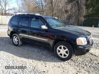 2008 GMC Envoy SLT with VIN 1GKDT13SX82193080, listed as a Copart auction lot 50058045 with 206,297 mi miles and Salvage Title. Bid and sale history available at carsss.com. Image 4.