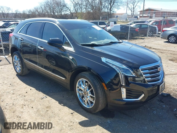 2017 Cadillac XT5 Premium Luxury FWD z VIN 1GYKNCRS8HZ127001, wystawiony jako IAAI lot #41698197 z przebiegiem 120 978 mil mil oraz . Historia ofert i sprzedaży dostępna na DreamBid. Obrazek 1.