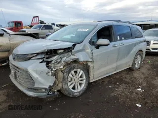2023 Toyota Sienna XSE 25th Anniversary z VIN 5TDCSKFC2PS101424, wystawiony jako Copart lot #42302165 z przebiegiem 53 074 mil mil oraz Szkoda całkowita • Salvage title. Historia ofert i sprzedaży dostępna na DreamBid. Obrazek 1.