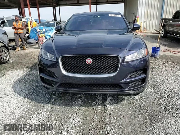 2018 Jaguar F-Pace 20d Premium with VIN SADCJ2FN9JA326677, listed as a Copart auction lot 42704055 with 104,968 mi miles and Salvage Title. Bid and sale history available at DreamBid. Image 14.