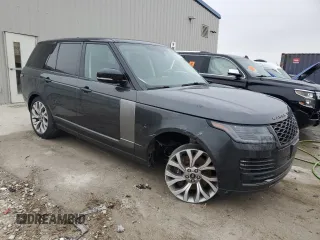 2019 Land Rover Range Rover HSE with VIN SALGS2SV8KA539212, listed as a Copart auction lot 52172195 with 75,349 mi miles and Clean Title. Bid and sale history available at DreamBid. Image 4.