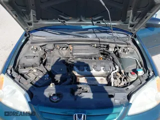 2001 Honda Civic LX with VIN 2HGES16551H567764, listed as a IAAI auction lot 41908288 with 137,740 mi miles. Bid and sale history available at carsss.com. Image 10.