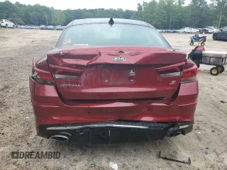 2020 Kia Optima SE with VIN 5XXGT4L30LG412845, listed as a Copart auction lot 59917475 with 77,400 mi miles and Salvage title. Bid and sale history available at DreamBid. Image 6.