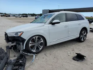 2022 Audi Q7 Prestige with VIN WA1VXBF72ND013358, listed as a Copart auction lot 60091735 with Not provided miles and Non repairable. Bid and sale history available at DreamBid. Image 1.