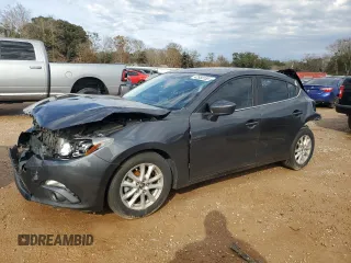 2015 Mazda 3 i Touring with VIN 3MZBM1L75FM191722, listed as a Copart auction lot 42956155 with 94,341 mi miles and Salvage Title. Bid and sale history available at DreamBid. Image 1.