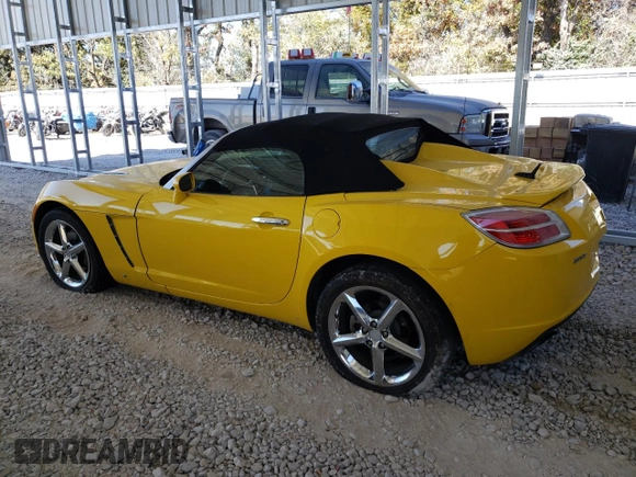 2008 Saturn Sky Red Line z VIN 1G8MF35XX8Y120130, wystawiony jako Copart lot #77553434 z przebiegiem 110 716 mil mil oraz Tytuł czysty. Historia ofert i sprzedaży dostępna na DreamBid. Obrazek 2.