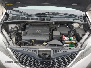 2014 Toyota Sienna SE with VIN 5TDXK3DC3ES470042, listed as a Copart auction lot 49254335 with 99,208 mi miles and Salvage Title. Bid and sale history available at DreamBid. Image 12.