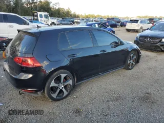 2015 Volkswagen GTI SE with VIN 3VW4T7AU1FM096646, listed as a Copart auction lot 83675134 with 79,900 mi miles and Salvage Title. Bid and sale history available at DreamBid. Image 3.