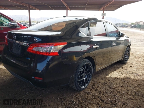 2013 Nissan Sentra SR with VIN 3N1AB7AP7DL621556, listed as a IAAI auction lot 41691630 with 125,734 mi miles and . Bid and sale history available at DreamBid. Image 4.