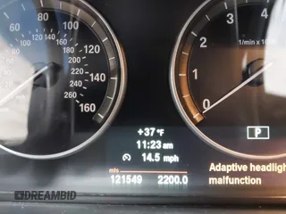 2013 BMW 5 Series 528i xDrive with VIN WBAXH5C57DD109045, listed as a IAAI auction lot 41525875 with 121,549 mi miles. Bid and sale history available at carsss.com. Image 7.