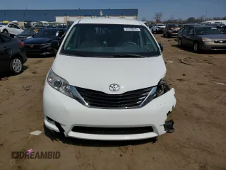 2011 Toyota Sienna with VIN 5TDZK3DC7BS016221, listed as a Copart auction lot 53799875 with 155,760 mi miles and Clean Title. Bid and sale history available at carsss.com. Image 5.