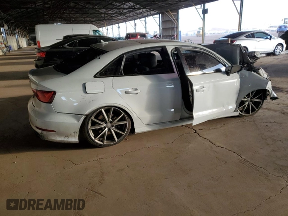 2016 Audi S3 Prestige z VIN WAUF1GFF0G1027664, wystawiony jako Copart lot #42607115 z przebiegiem Nie podano mil oraz Szkody całkowita. Historia ofert i sprzedaży dostępna na DreamBid. Obrazek 3.