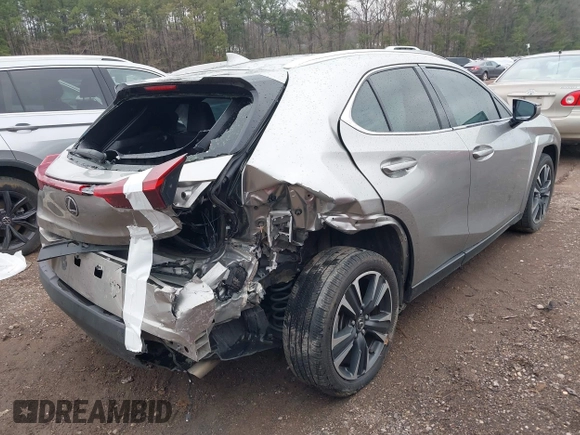 2022 Lexus UX 200 z VIN JTHP3JBH4N2049713, wystawiony jako IAAI lot #41618189 z przebiegiem 40 363 mil mil oraz . Historia ofert i sprzedaży dostępna na DreamBid. Obrazek 4.