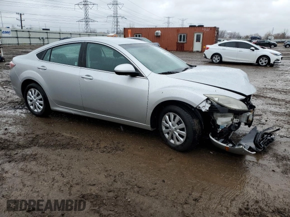 2009 Mazda 6 i Sport with VIN 1YVHP81A995M31984, listed as a Copart auction lot 47623785 with 195,469 mi miles and Salvage Title. Bid and sale history available at carsss.com. Image 4.