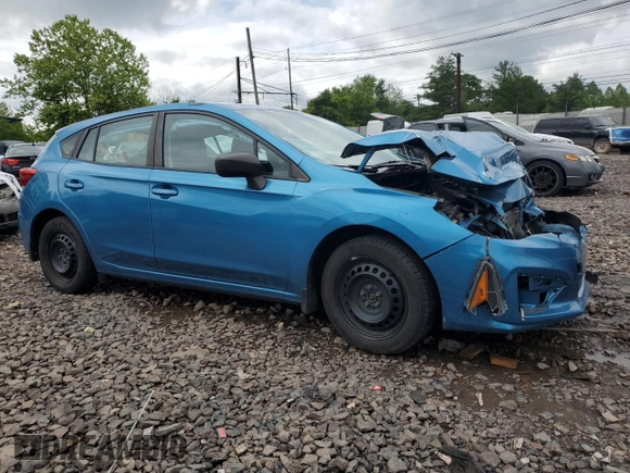 2018 Subaru Impreza с VIN 4S3GTAA62J3739630, выставлен на аукционе Copart как лот 58700265 с пробегом Не указан миль и Списание • Salvage title. История ставок и продаж доступна на DreamBid. Изображение 4.