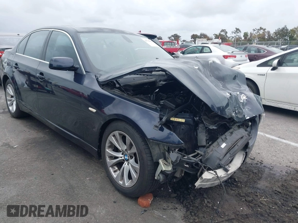 2010 BMW 5 Series 535i with VIN WBANW1C58AC165647, listed as a IAAI auction lot 41741427 with 150,364 mi miles and . Bid and sale history available at carsss.com. Image 1.