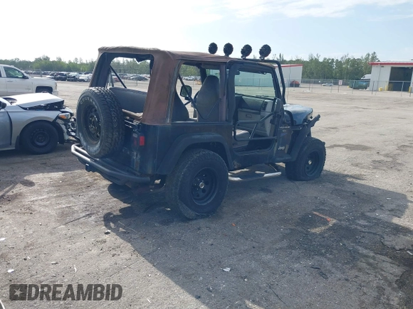 1997 Jeep Wrangler Sport with VIN 1J4FY19S5VP539283, listed as a IAAI auction lot 41996476 with 131,593 mi miles and . Bid and sale history available at DreamBid. Image 4.